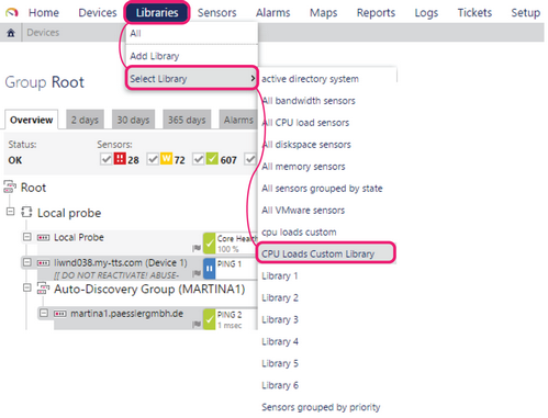 Creating a new library Creating a new library